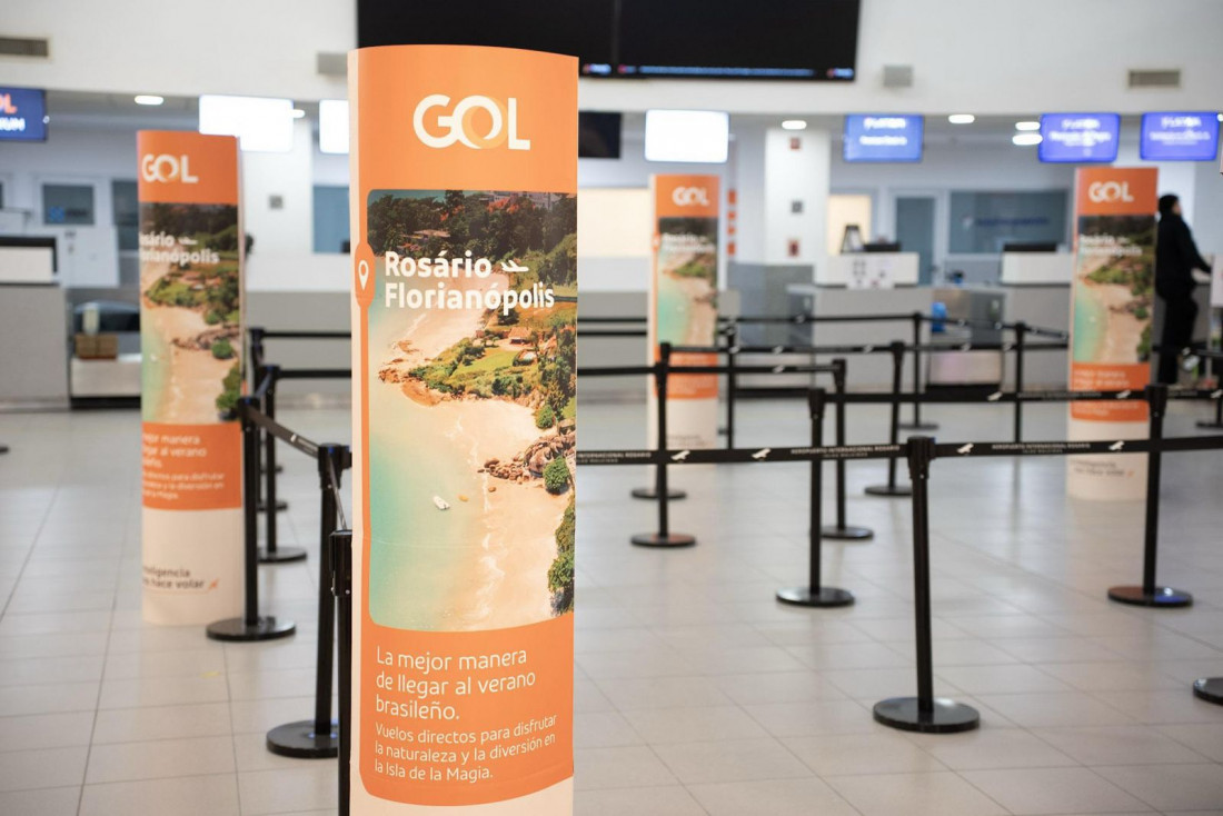 A GOL Linhas Aéreas iniciou neste mês de janeiro as operações para Córdoba (COR) e Rosário (ROS)