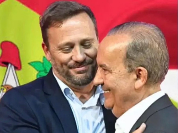 Governador Jorginho Mello oficializa o prefeito de Joinville, Adriano Silva, como pr&eacute;-candidato a vice-governador na chapa da reelei&ccedil;&atilde;o em Santa Catarina e refor&ccedil;a a alian&ccedil;a da direita no Estado.