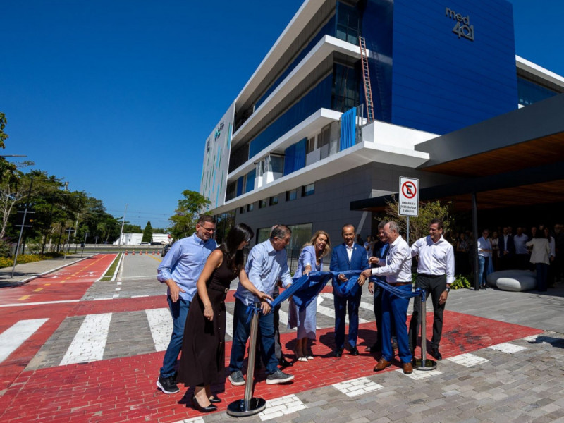 Governador participa da inaugura&ccedil;&atilde;o do novo complexo de sa&uacute;de em Florian&oacute;polis que re&uacute;ne hospital, cl&iacute;nicas e hub de inova&ccedil;&atilde;o
