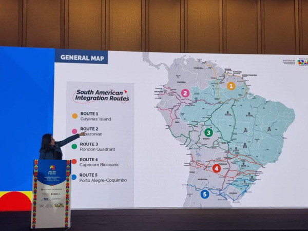 Projeto Rotas da Integra&ccedil;&atilde;o Sul-Americana &eacute; oficializado pelo Governo do Brasil
