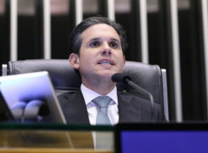 Presidente da C&acirc;mara dos Deputados, Hugo Motta (Republicanos-PB)
