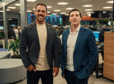  Djefrei Pasch, VP Jur&iacute;dico (E) e Thiago Alam, VP de Crescimento 