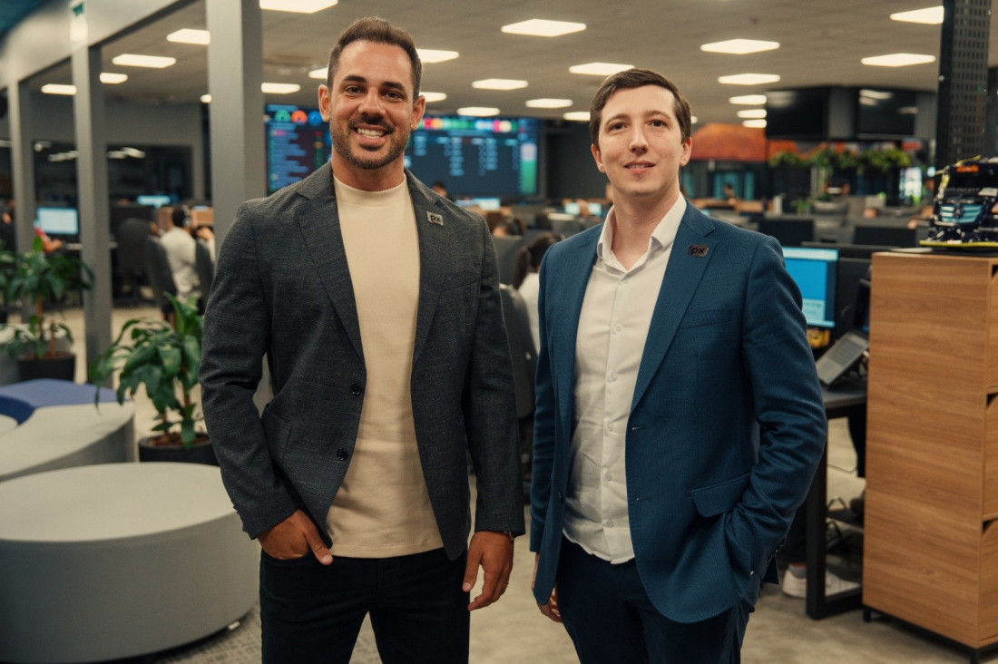  Djefrei Pasch, VP Jurídico (E) e Thiago Alam, VP de Crescimento 