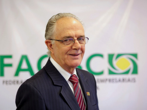 Tissot dedicou d&eacute;cadas ao fortalecimento das entidades empresariais e &agrave; defesa do desenvolvimento econ&ocirc;mico de Santa Catarina