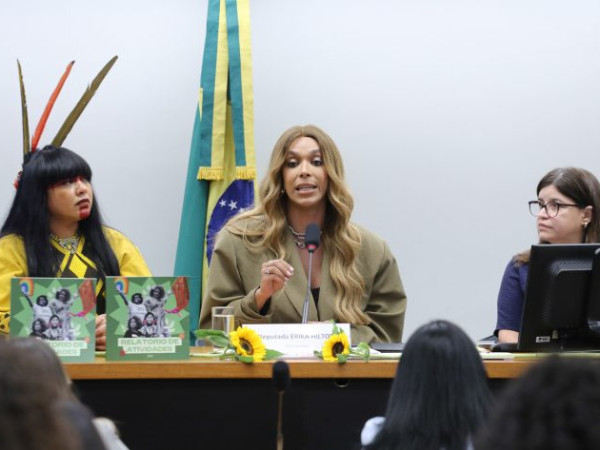 Deputadas de oposi&ccedil;&atilde;o lamentaram a elei&ccedil;&atilde;o de Erika Hilton e afirmaram que a comiss&atilde;o deveria ser presidida por uma mulher 
