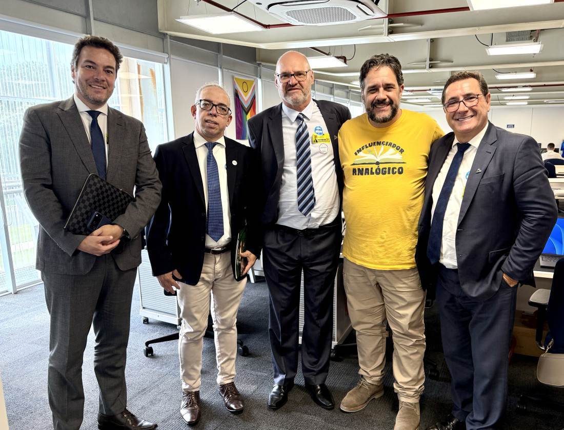 Comitiva cumpriu extensa agenda