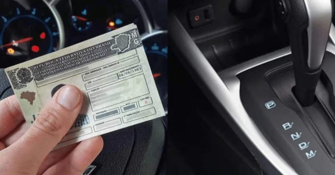 Projeto prop&otilde;e CNH espec&iacute;fica para carros autom&aacute;ticos e manuais
