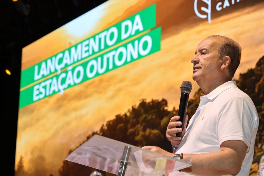 Governador Jorginho Mello lançou primeira edição da Estação Outono em Jaraguá do Sul
