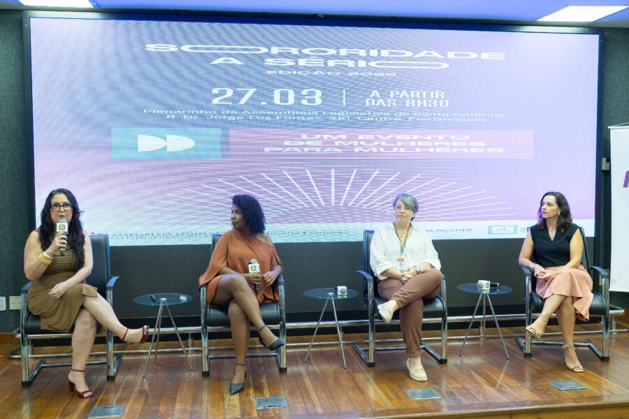 Alesc sedia 6ª edição do evento Sororidade a Sério

