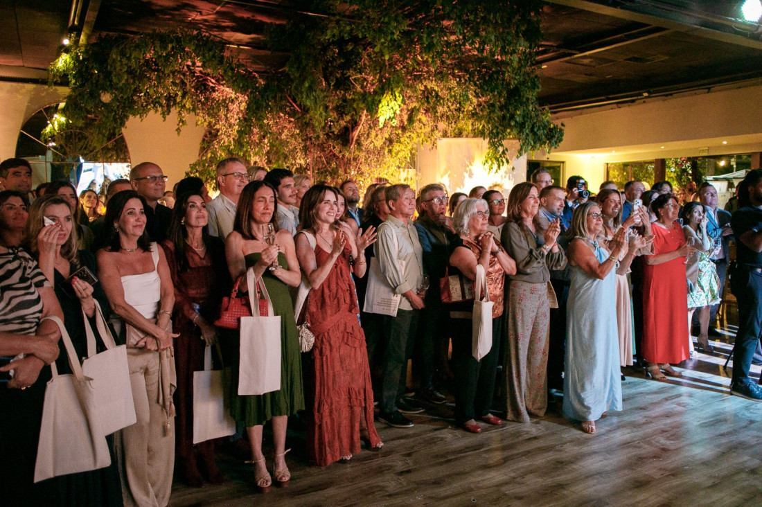 Evento de celebra&ccedil;&atilde;o dos 80 anos de nascimento de Zunino reuniu mais de 400 convidados