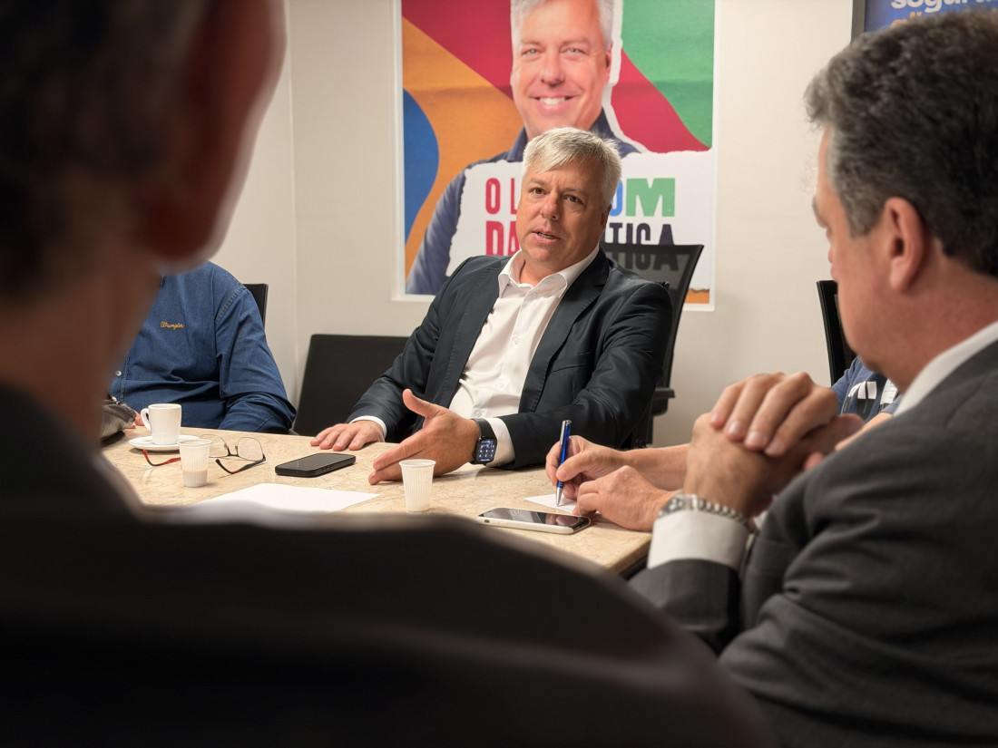 Deputado estadual Fabiano da Luz reuniu lideranças do Campo Democrático 