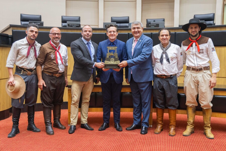 O deputado Antídio Lunelli (MDB) elogiou o movimento tradicionalista