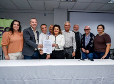 A ponte foi uma demanda apresentada ao governador Jorginho Mello quando ele esteve na regi&atilde;o durante o programa Santa Catarina Levada a S&eacute;rio