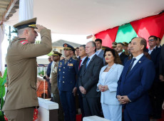  O evento contou com a presen&ccedil;a do governador Jorginho Mello, da vice-governadora Marilisa Boehm, al&eacute;m de autoridades civis e militares.