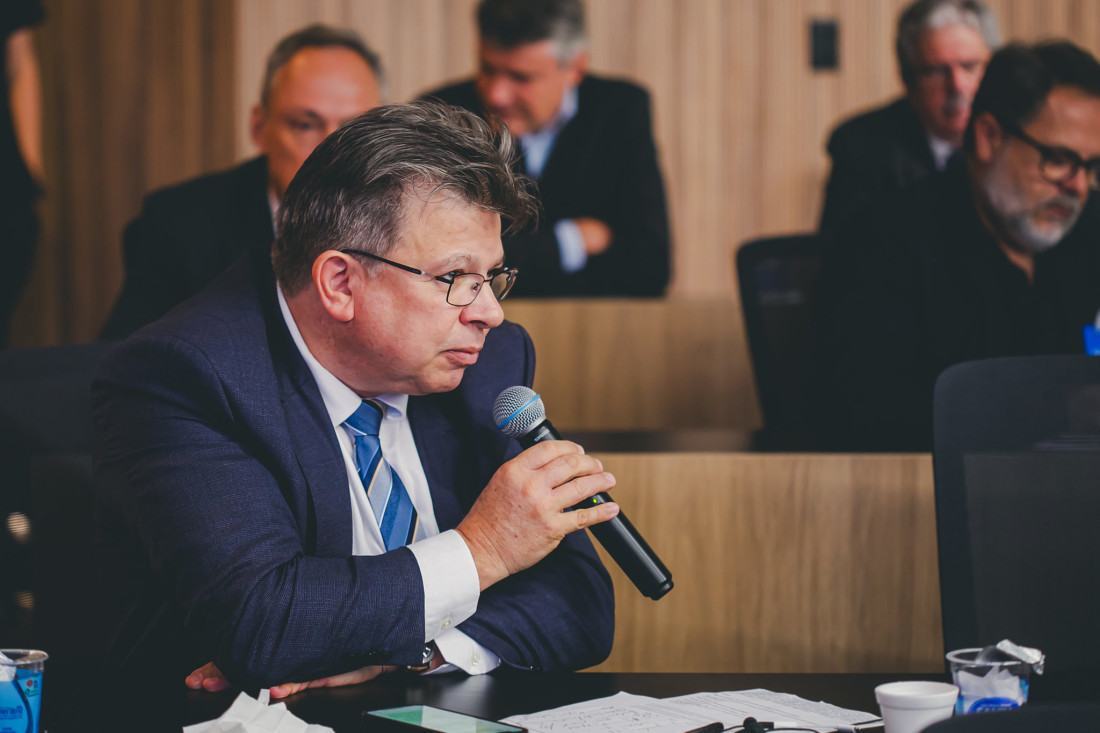 o diretor de Inovação da FIESC, José Eduardo Fiates, será o mediador da sessão de Q & A 