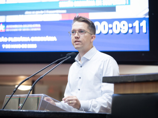 Yago Rodrigo Sonttag, conselheiro tutelar de Rio do Sul.

