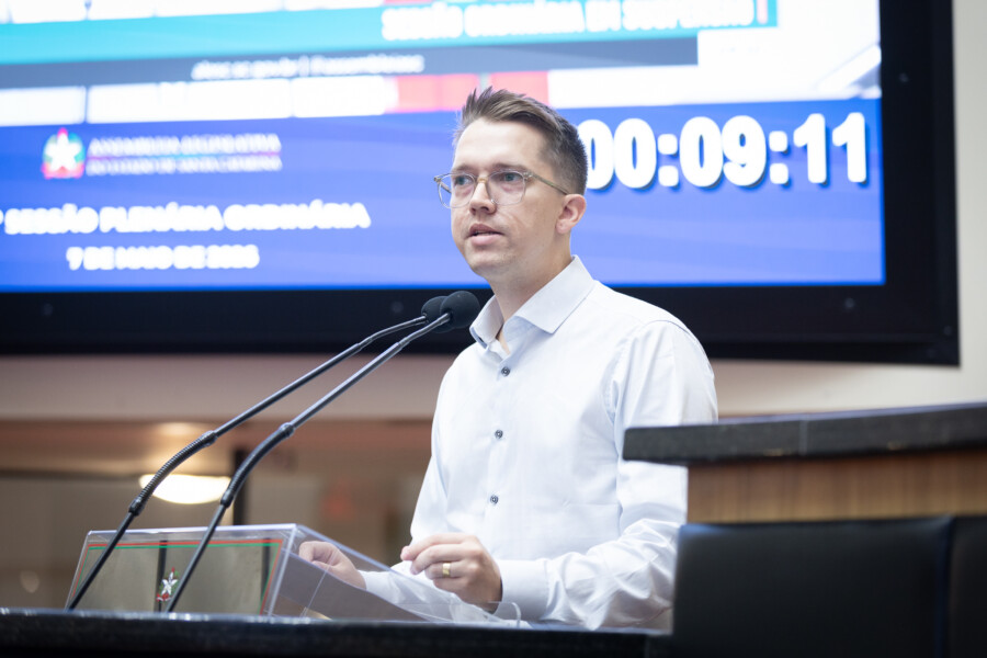 Yago Rodrigo Sonttag, conselheiro tutelar de Rio do Sul.

