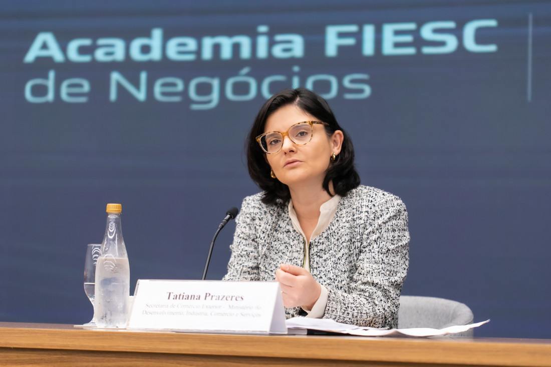 Tatiana Prazeres, secretária de Comércio Exterior do MDIC, será uma das participantes do evento.