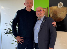 H&eacute;lio Dagnoni (dir) e Herton Scherer (futuro VP)