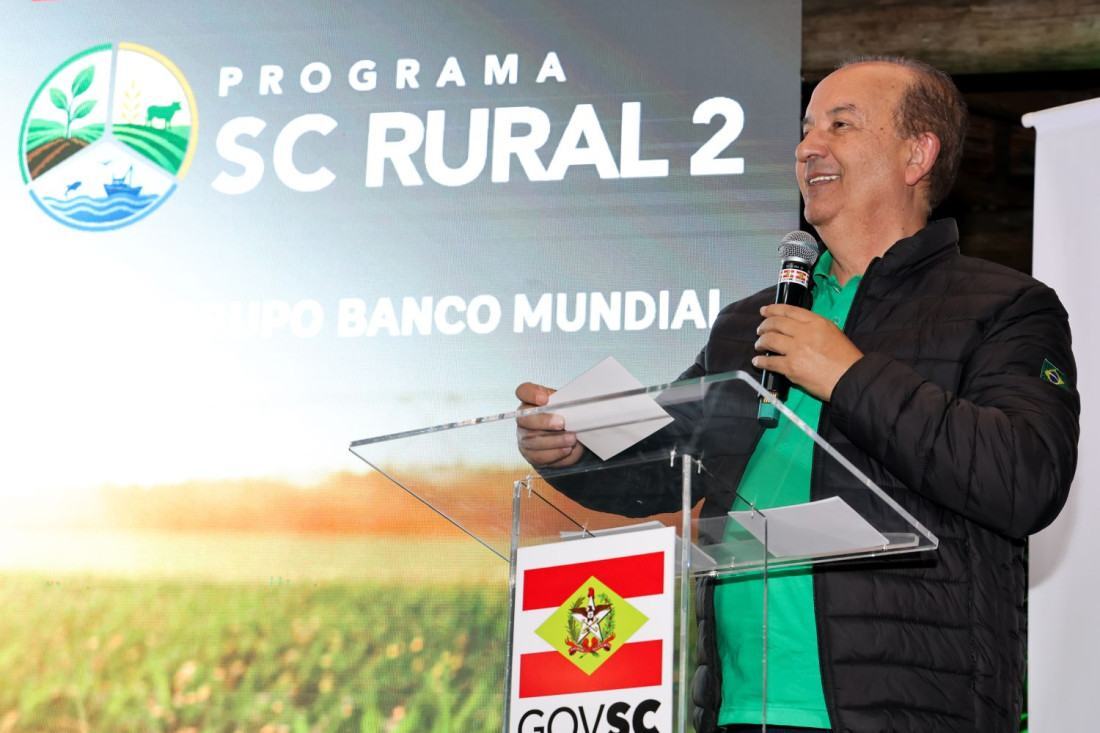 O SC Rural 2 tem como foco impulsionar o desenvolvimento sustentável no campo e nas comunidades pesqueiras