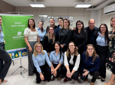 Equipe que participou do curso da Academia de L&iacute;deres
