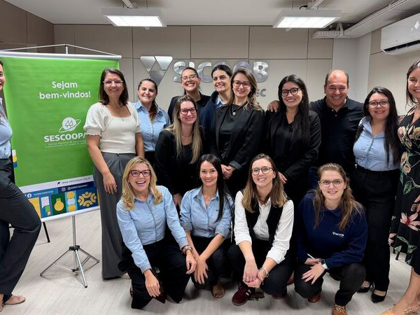 Equipe que participou do curso da Academia de L&iacute;deres
