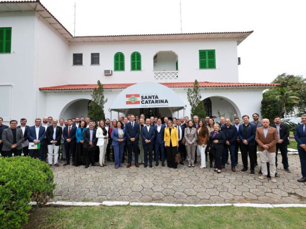 Para o governador, foi uma conversa bem produtiva e foi poss&iacute;vel apresentar os avan&ccedil;os de Santa Catarina nesses tr&ecirc;s anos de governo