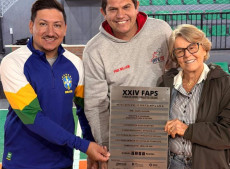 A APE Campo Alegre foi contemplada pelo FAPS com equipamentos esportivos.