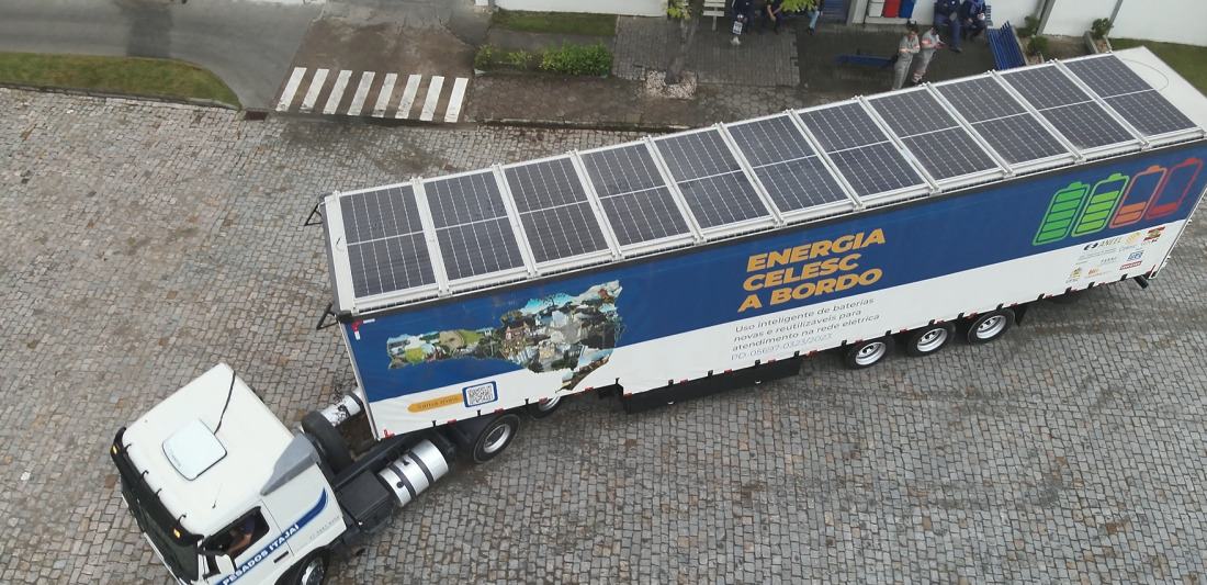 Celesc desenvolve solução inédita para dar destino sustentável a baterias de veículos elétricos no Brasil
