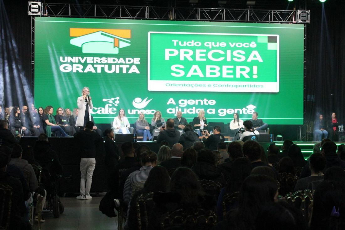 Para a secretária de Estado da Educação e reitora licenciada da Unesc, Luciane Bisognin Ceretta, ter participado da construção desse projeto enquanto reitora, enquanto presidente da Acafe é motivo de grande orgulho dada a robustez dessa construção