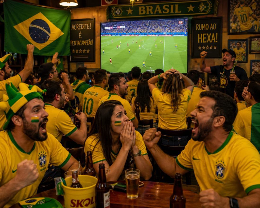 A expectativa é reforçada pelo papel dos bares e restaurantes como pontos de encontro em momentos de grande mobilização popular, como a Copa do Mundo.