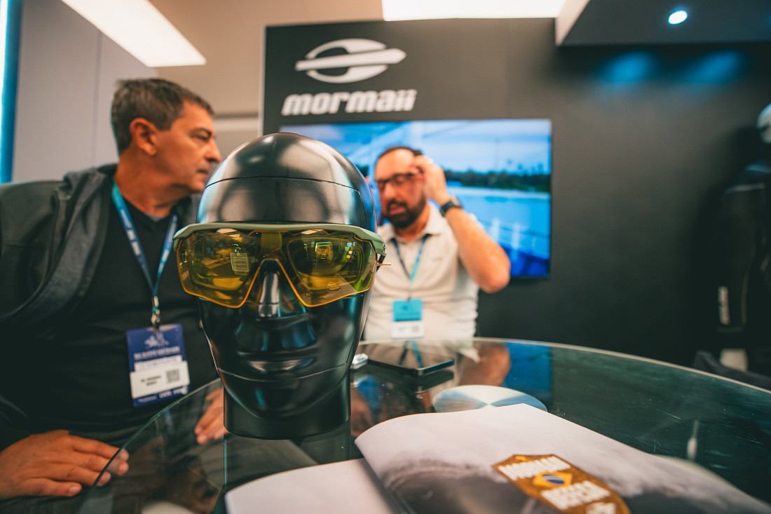 Óculos táticos foram apresentados na SC ExpoDefense