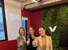  Tamyres Petry (CFO), Taise Mees (COO) e Grey Lopes (CEO)