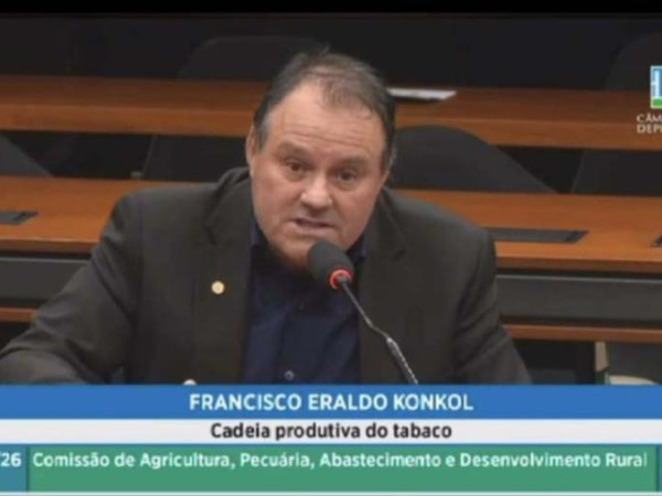 Francisco Eraldo Konkol tamb&eacute;m participou da audi&ecirc;ncia p&uacute;blica realizada na C&acirc;mara dos Deputados
