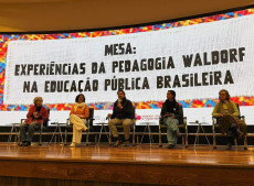  O Deputado Marquito mediou o debate sobre experi&ecirc;ncias da Pedagogia Waldorf na educa&ccedil;&atilde;o p&uacute;blica brasileira, com a participa&ccedil;&atilde;o de representantes de escolas, organiza&ccedil;&otilde;es sociais e projetos de forma&ccedil;&atilde;o de educadores.