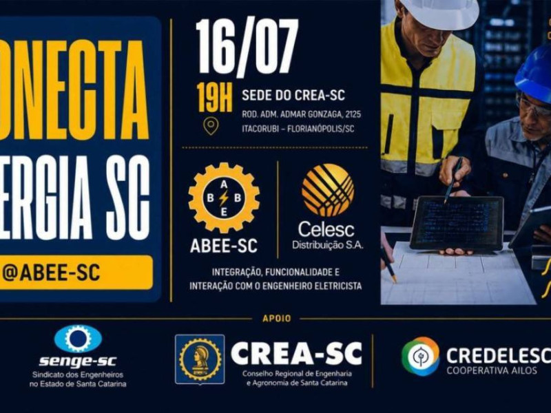 A programa&ccedil;&atilde;o contempla debates sobre a integra&ccedil;&atilde;o entre profissionais e analistas da Celesc
