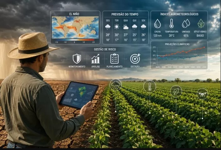 As mudanças climáticas e a intensificação do fenômeno El Niño estão acelerando uma transformação na forma como o agronegócio brasileiro administra seus riscos.
