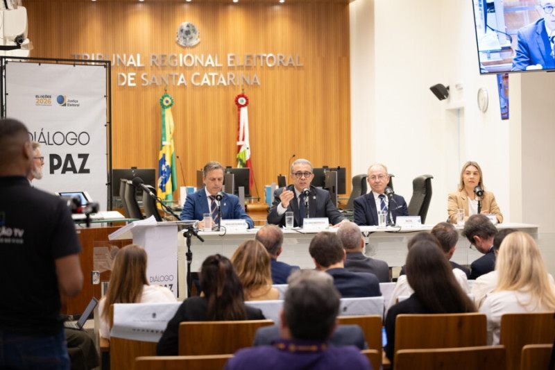 Coletiva apresentou dados atualizados do eleitorado catarinense.