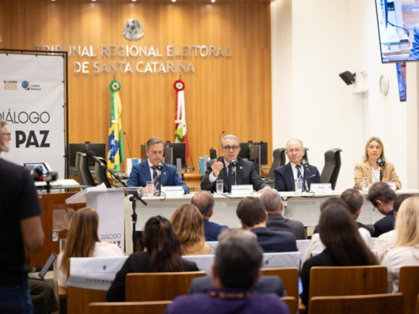 Coletiva apresentou dados atualizados do eleitorado catarinense.
