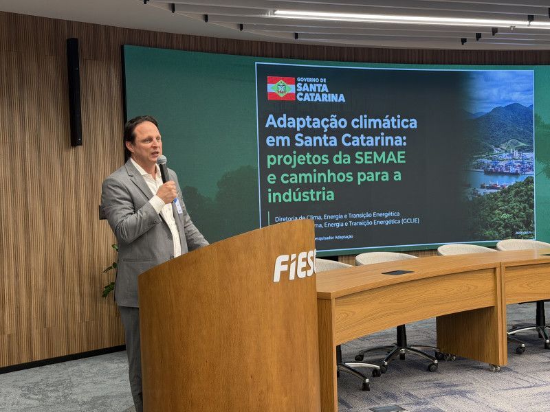 Secretário de Estado do Meio Ambiente e da Economia Verde, Guilherme Dallacosta.