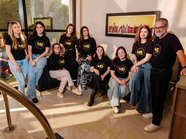 Equipe da MB Comunica&ccedil;&atilde;o, organizadora do evento.