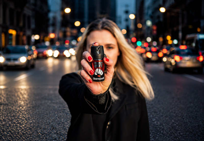 Spray de pimenta passa a ser permitido para defesa pessoal de mulheres, conforme a Lei nº 15.474/2026.