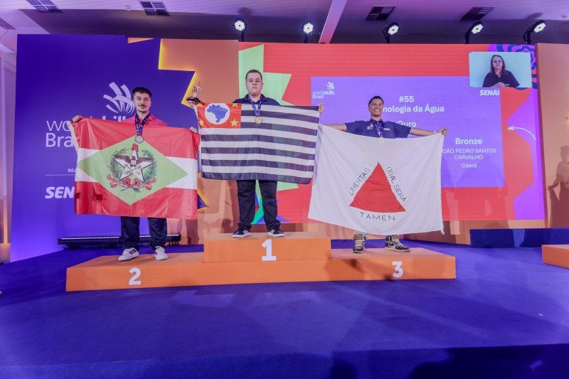 No ano passado, Santa Catarina conquistou cinco medalhas na etapa nacional.