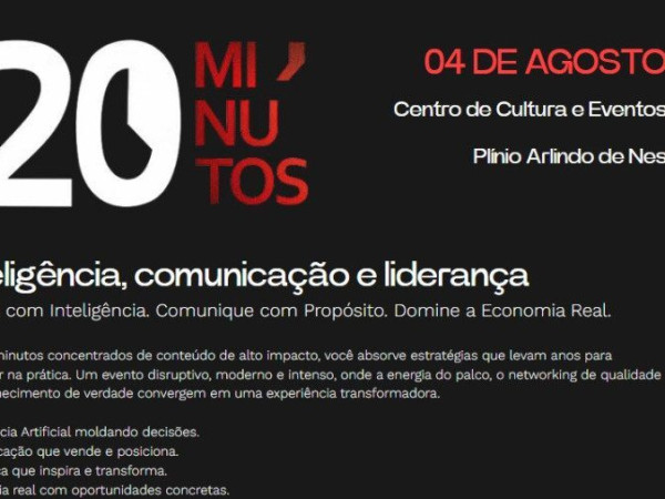 O evento reunir&aacute; quatro especialistas para discutir temas relacionados &agrave; comunica&ccedil;&atilde;o, intelig&ecirc;ncia artificial, investimentos, lideran&ccedil;a e gest&atilde;o empresarial.