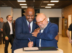 O encontro foi promovido pelo Codesul, em parceria com a Fecom&eacute;rcio SC e o Governo do Estado de Santa Catarina, reunindo lideran&ccedil;as pol&iacute;ticas e empresariais com o objetivo de fortalecer as rela&ccedil;&otilde;es institucionais e comerciais entre os dois territ&oacute;rios.