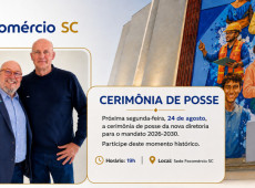 H&eacute;lio Dagnoni &agrave; direita com o futuro vice-presidente Herton Scherer  