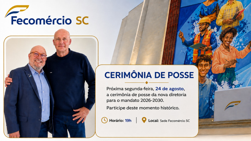 Hélio Dagnoni à direita com o futuro vice-presidente Herton Scherer  