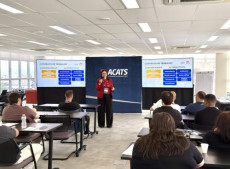 As atividades reuniram profissionais da 5&ordf; turma do Programa na sede da Acats, em Florian&oacute;polis.