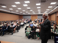Encontro de gestores realizado no Audit&oacute;rio Jurista Paulo Henrique Blasi, no F&oacute;rum da Universidade Federal de Santa Catarina 