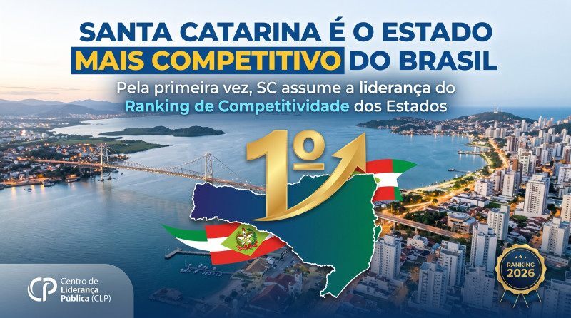 Santa Catarina ocupa pela primeira vez a lideran&ccedil;a do Ranking de Competitividade dos Estados